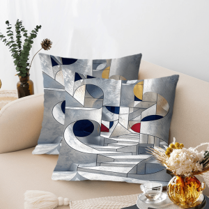 Abstract Geometric Pillow Set