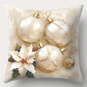 4-Piece Christmas Pillow Covers